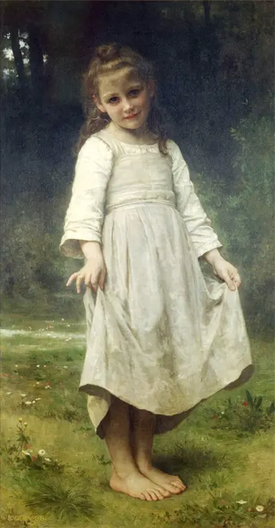 The Curtsey William-Adolphe Bouguereau
